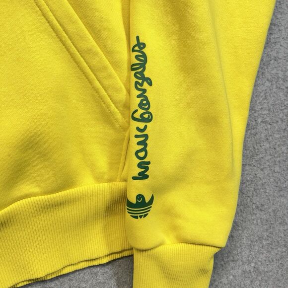 Adidas Marc Gonzales Shmoo Hoodie Men’s Small Yellow Skate Graphic - Picture 3 of 14
